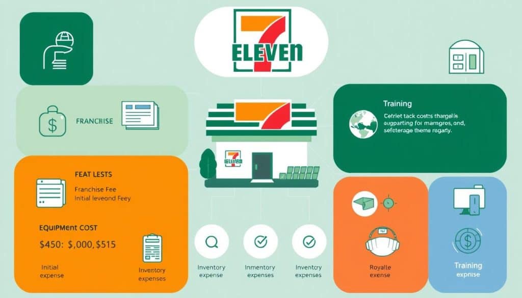 7 eleven franchise cost