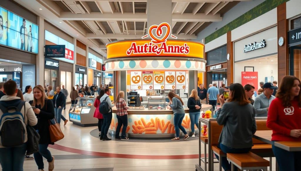 best location for auntie anne's franchise