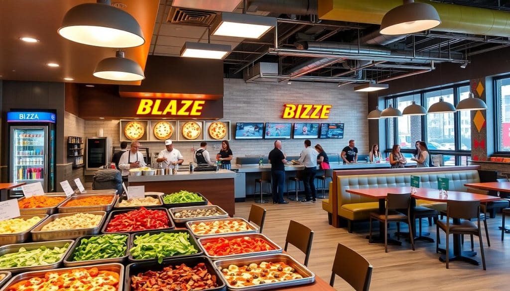 blaze pizza franchise information