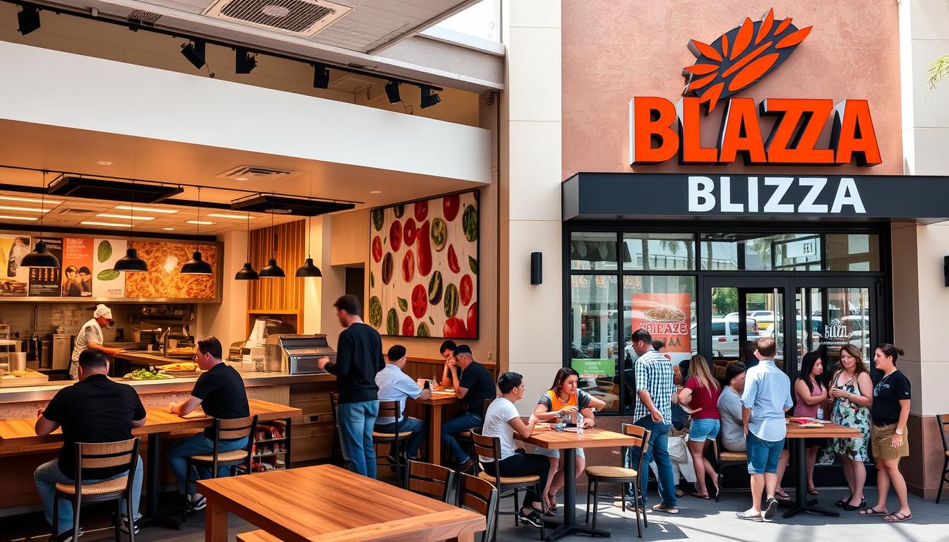 blaze pizza franchise