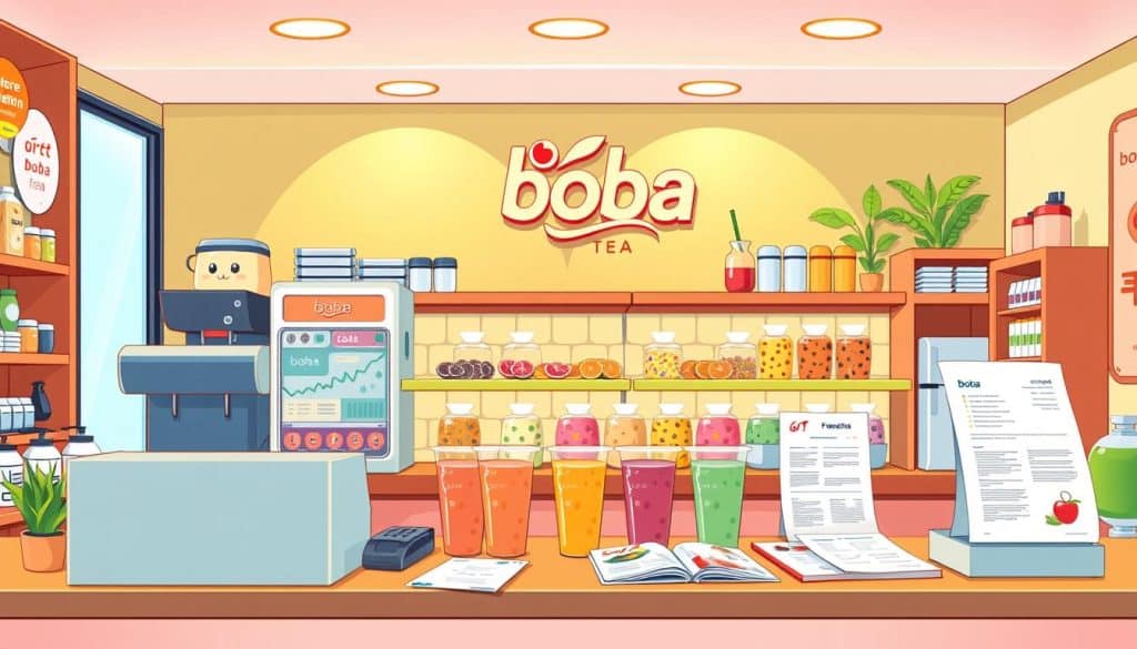 boba franchise investment costs