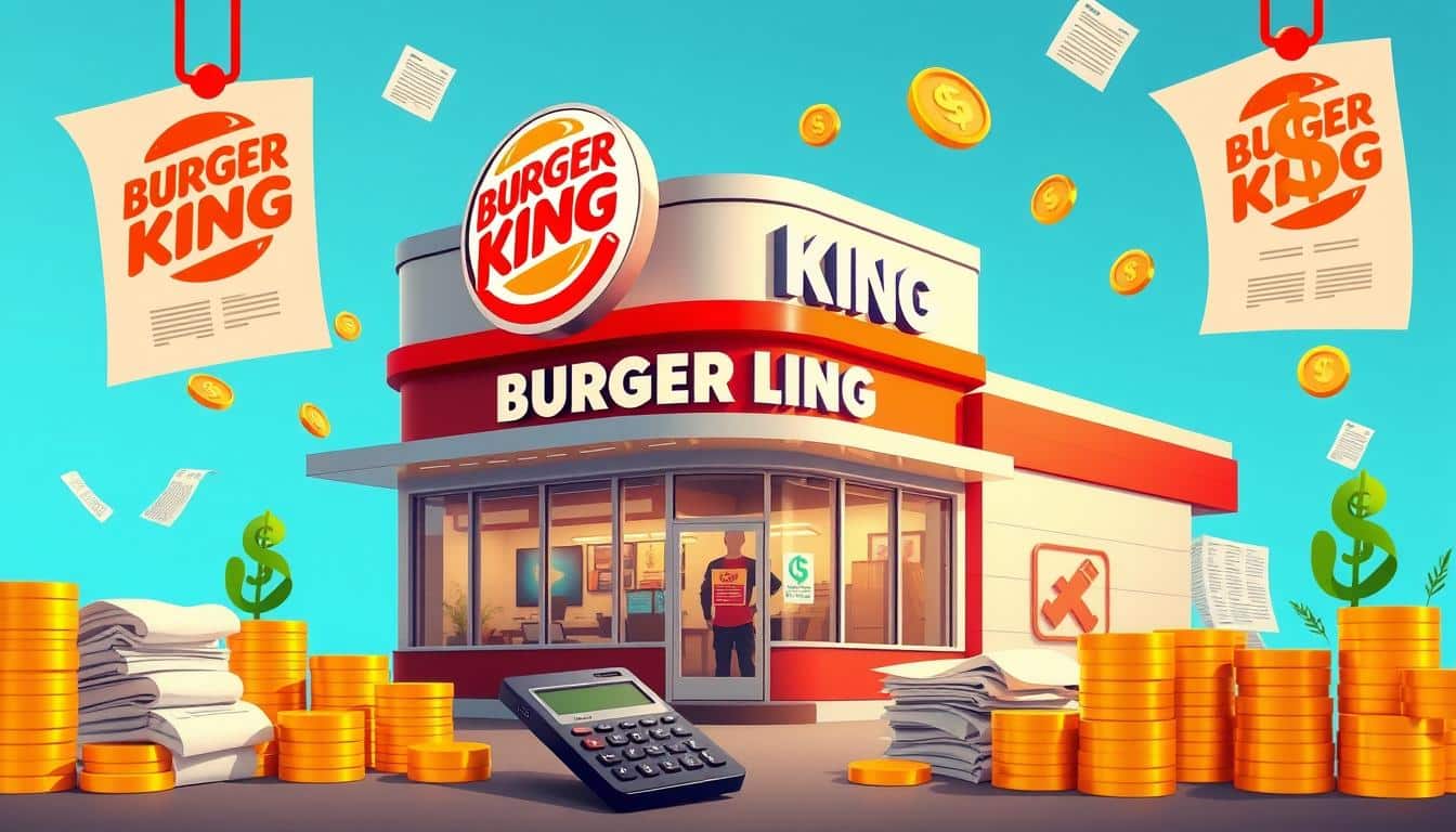 burger king franchise cost