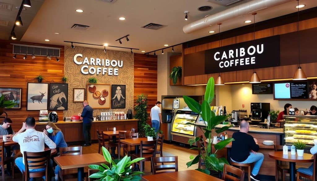 caribou coffee franchise