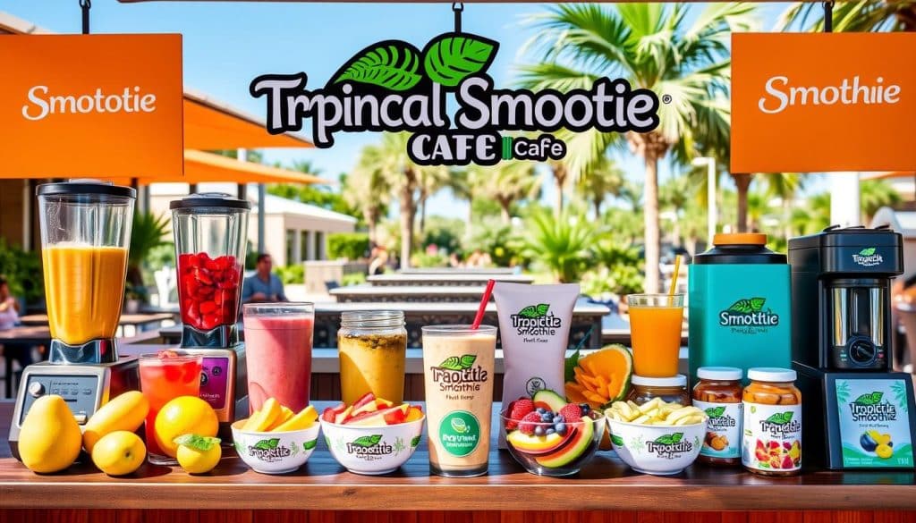 competitors of tropical smoothie cafe