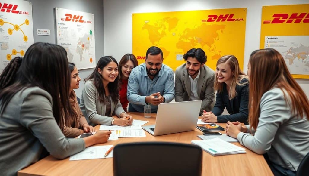 dhl franchise training support