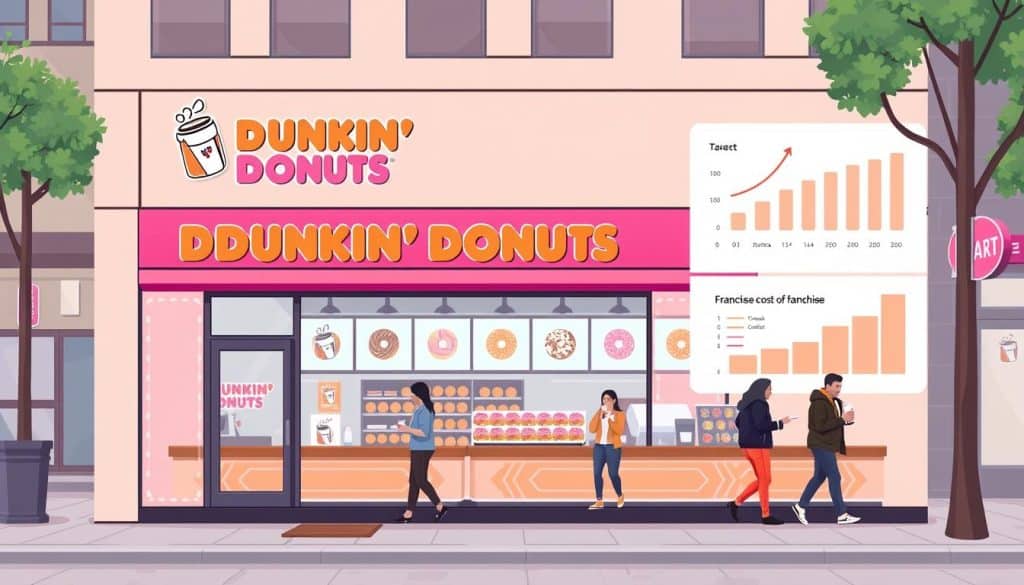 dunkin donuts franchise cost