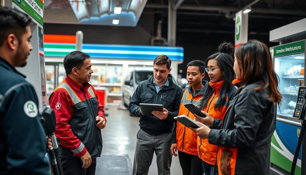 employee training in gas station business