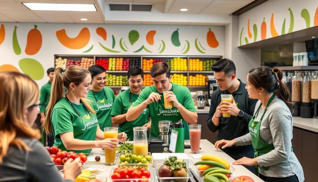 jamba juice franchise training and support