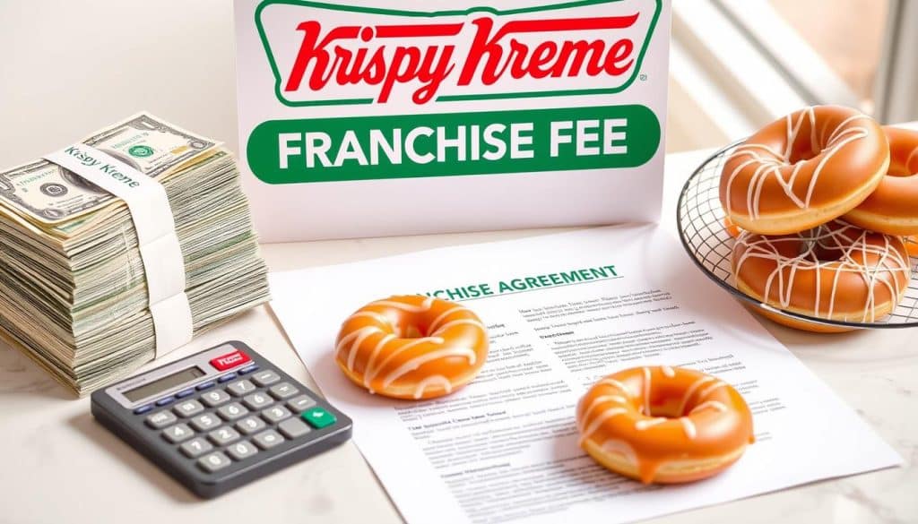 krispy kreme franchise fees