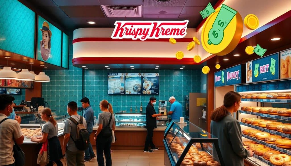 krispy kreme franchise profit