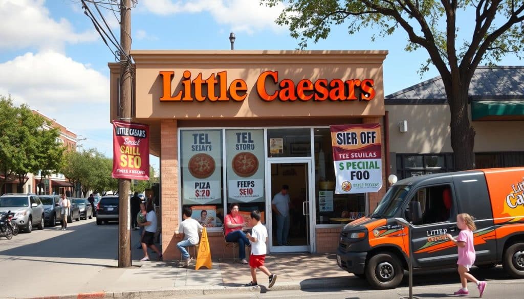 local advertising for little caesars