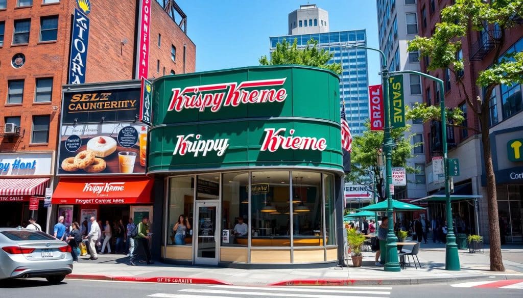 location selection for krispy kreme franchise locations