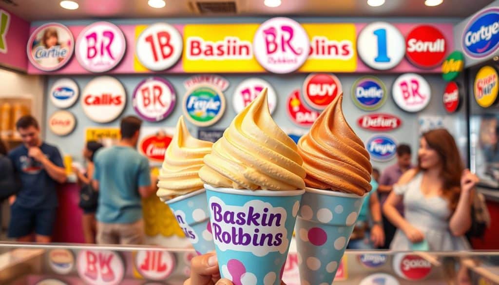 market position of baskin robbins