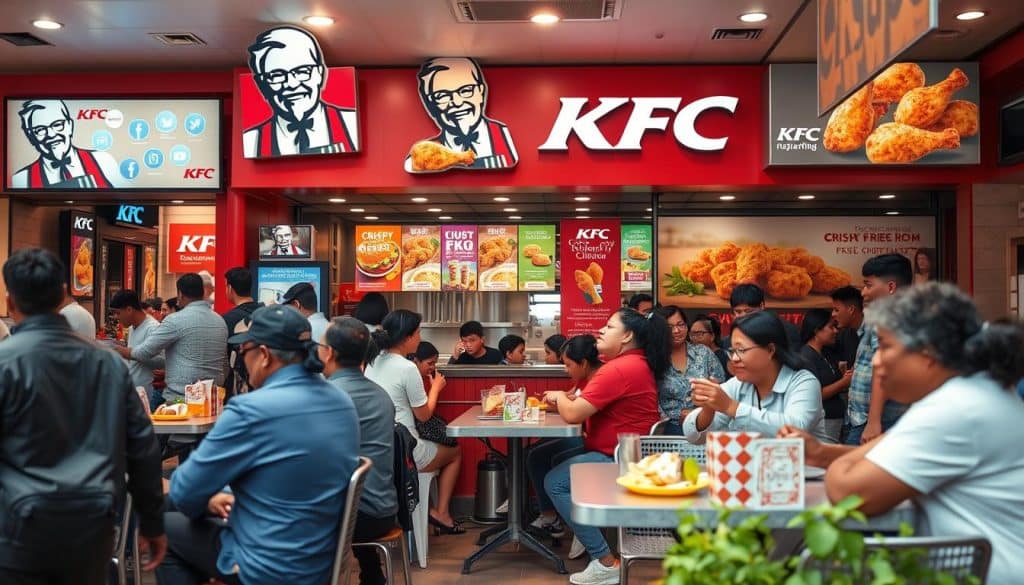 marketing for kfc franchise