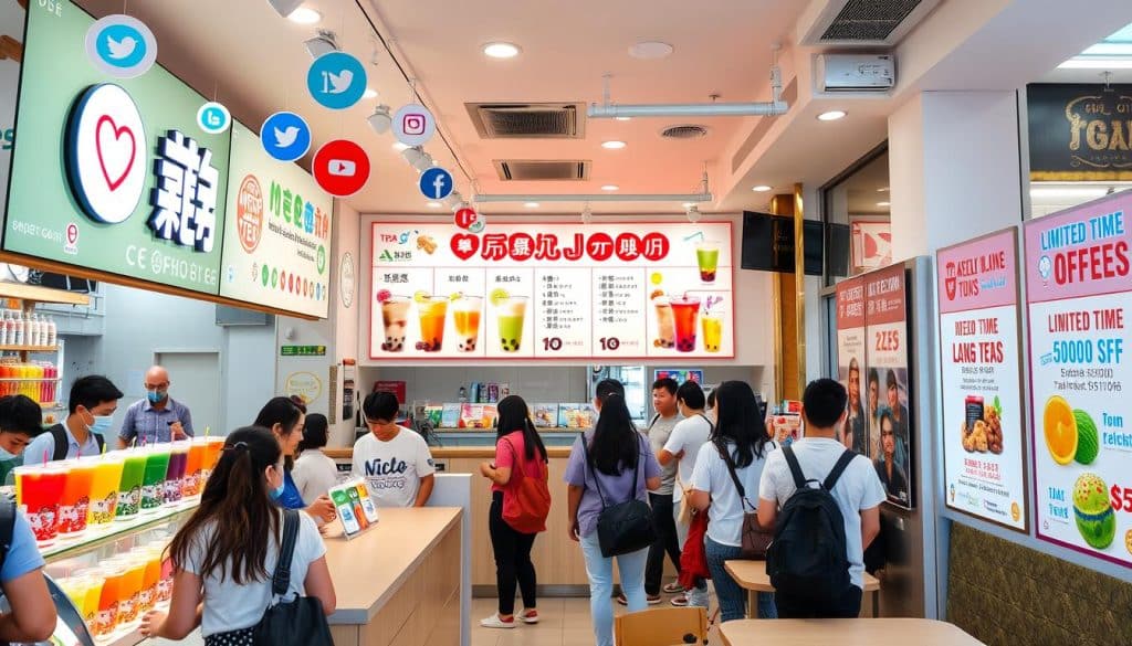 marketing strategies for bubble tea franchises