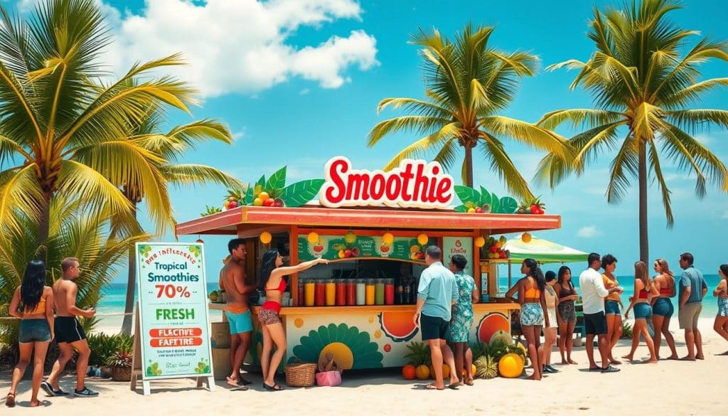 marketing strategies tropical smoothie franchise