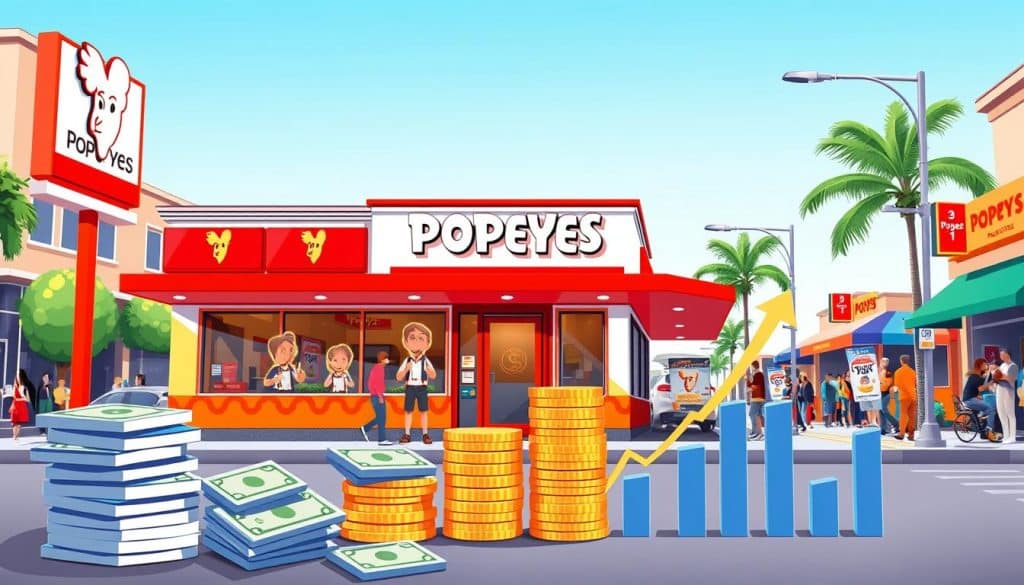 popeyes franchise cost