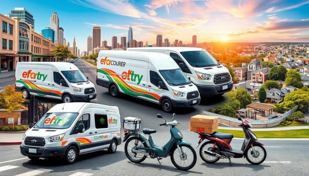 popular courier franchise options