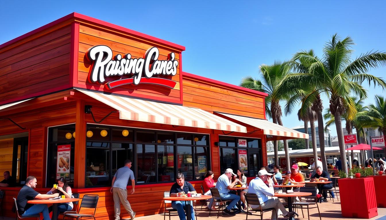 raising cane's franchise