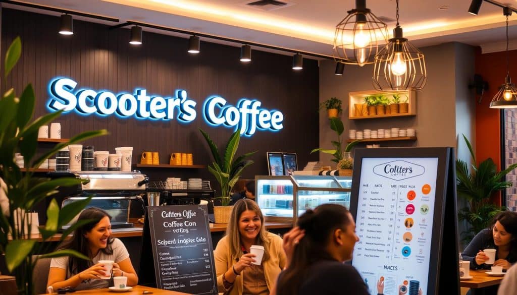 scooter's coffee franchise cost