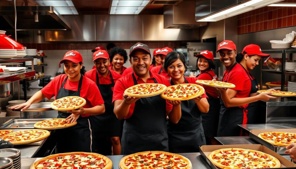 staffing for pizza hut franchise