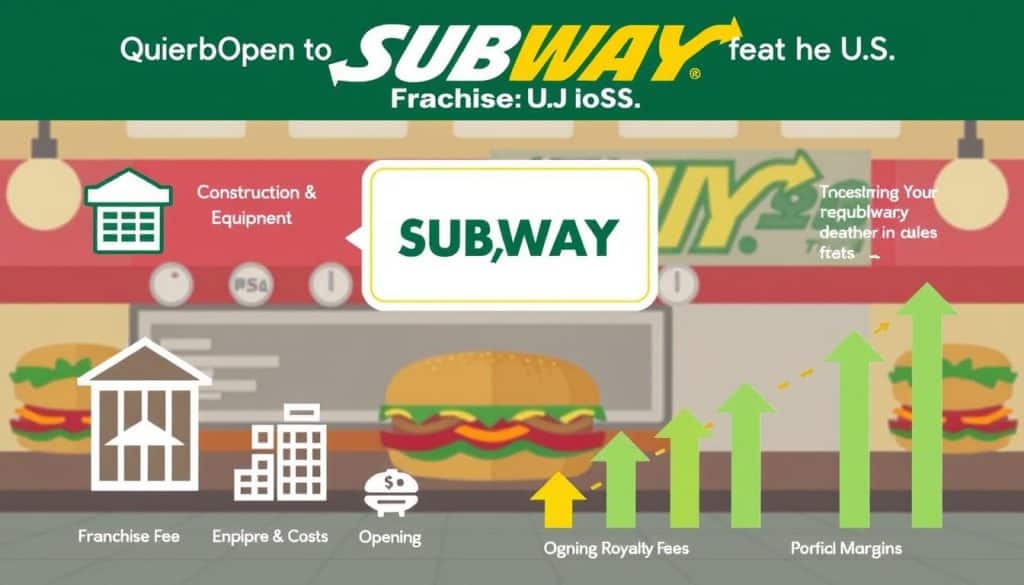 subway franchise cost