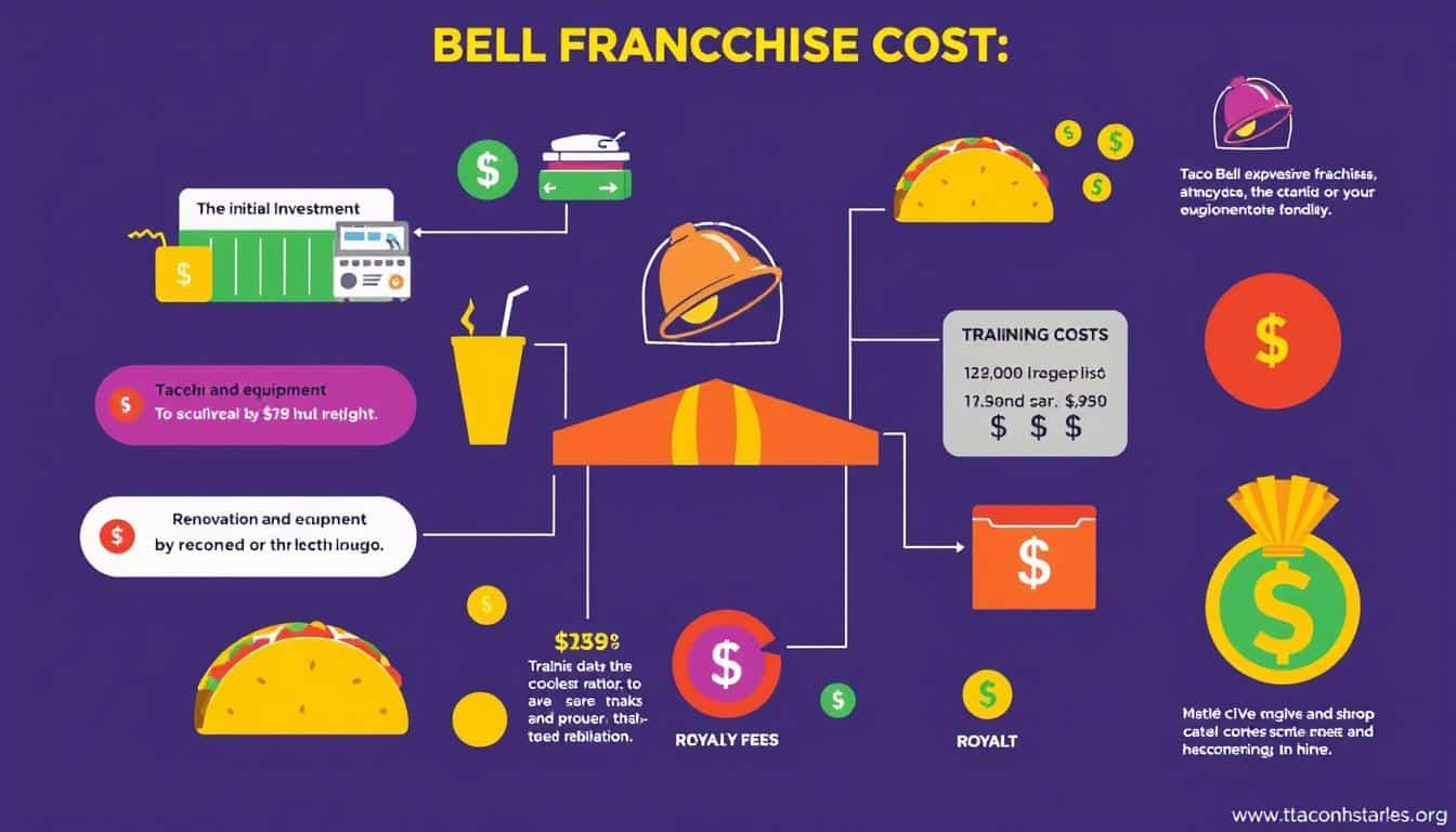 taco bell franchise cost