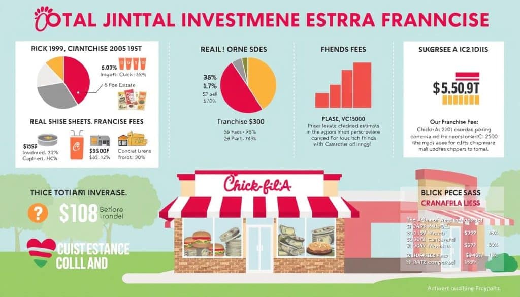 total investment estimates Chick fil a