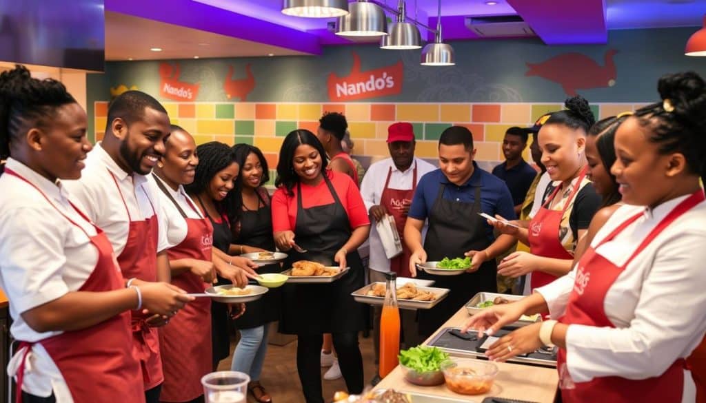 training for Nando's franchisees