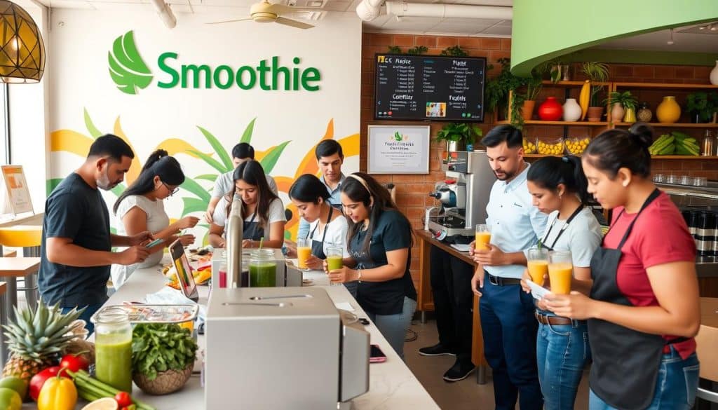 training for tropical smoothie cafe franchise